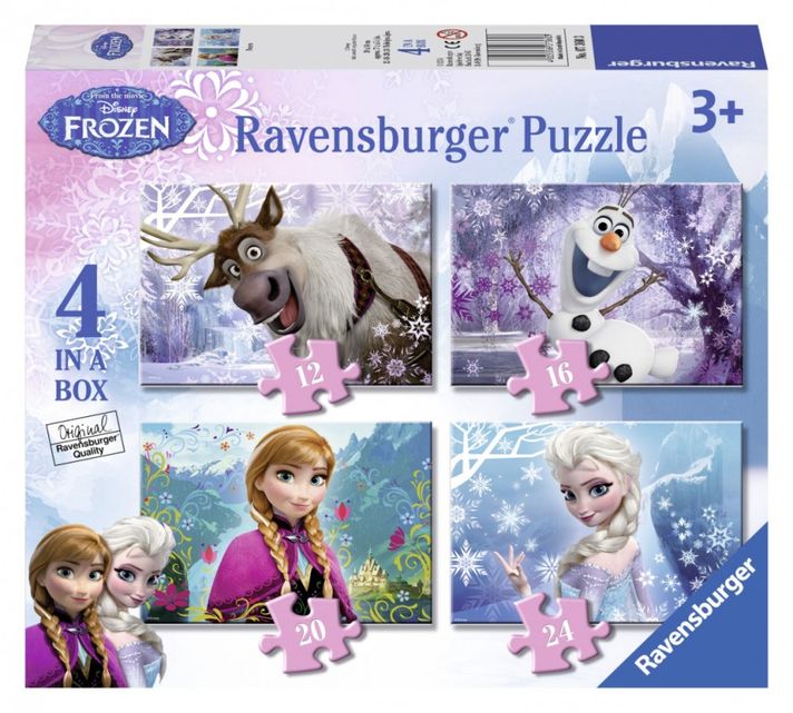 RAVENSBURGER - Ľadové Kráľovstvo 4 V1 12/16/20/24D