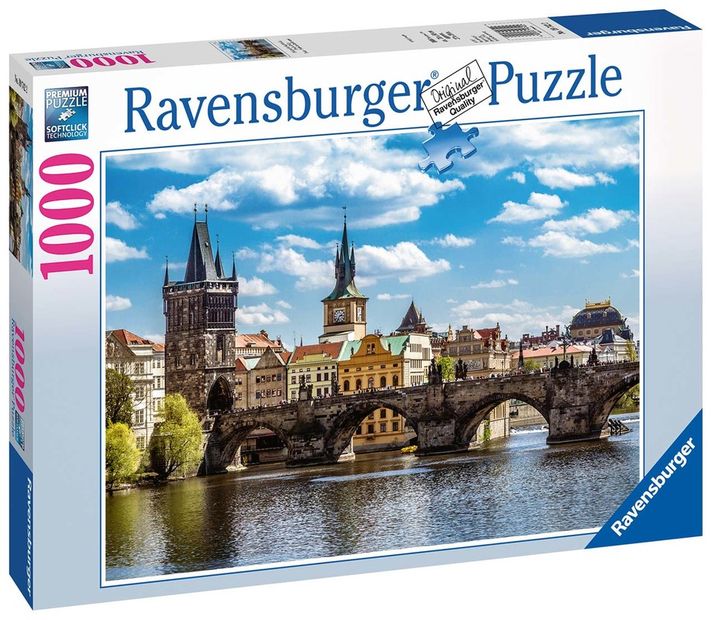 RAVENSBURGER - Praha: Pohľad Na Karlov Most 1000 Dielikov