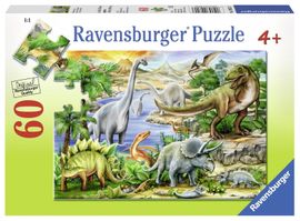 RAVENSBURGER - Prehistorický život 60 dielikov