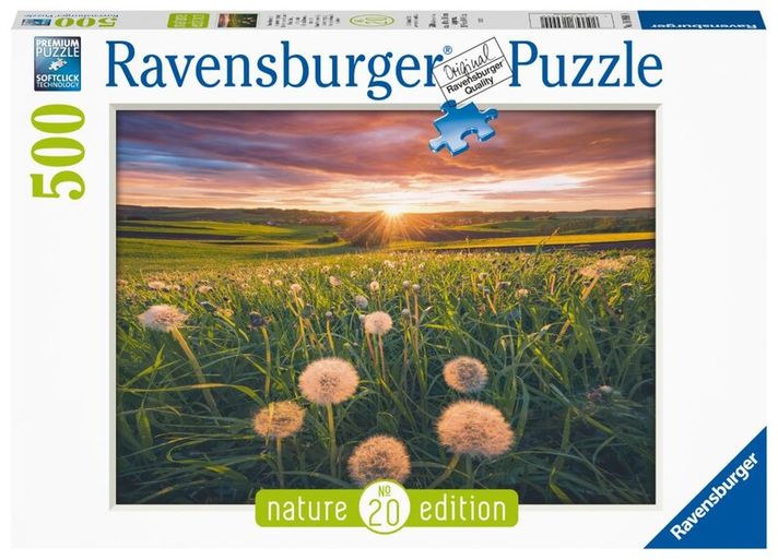 RAVENSBURGER - Púpavy pri západe slnka 500 dielikov