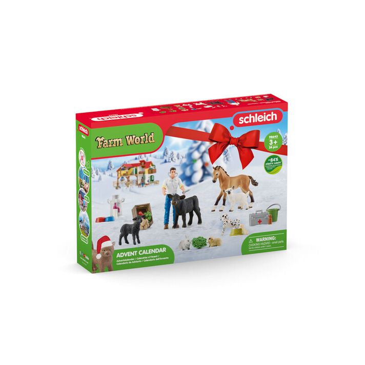 SCHLEICH - Adventný kalendár Schleich 2 - Domáce zvieratá