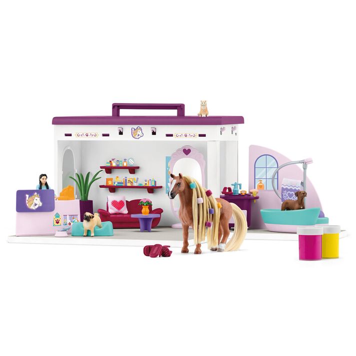 SCHLEICH - Sofiin salón krásy pre domácich miláčikov