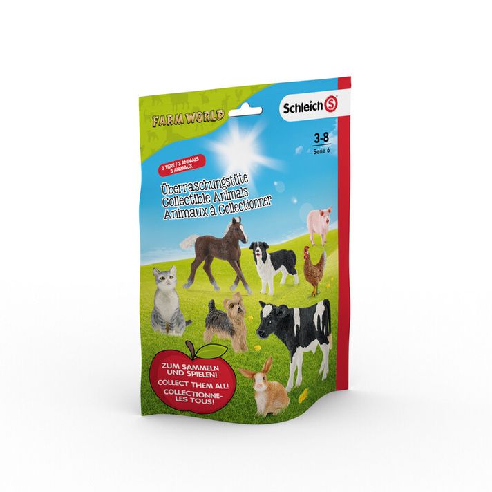 SCHLEICH - Vrecko s prekvapením - farmárske zvieratká L