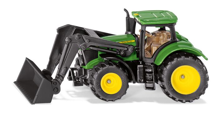 SIKU - Blister - John Deere s predným nakladačom