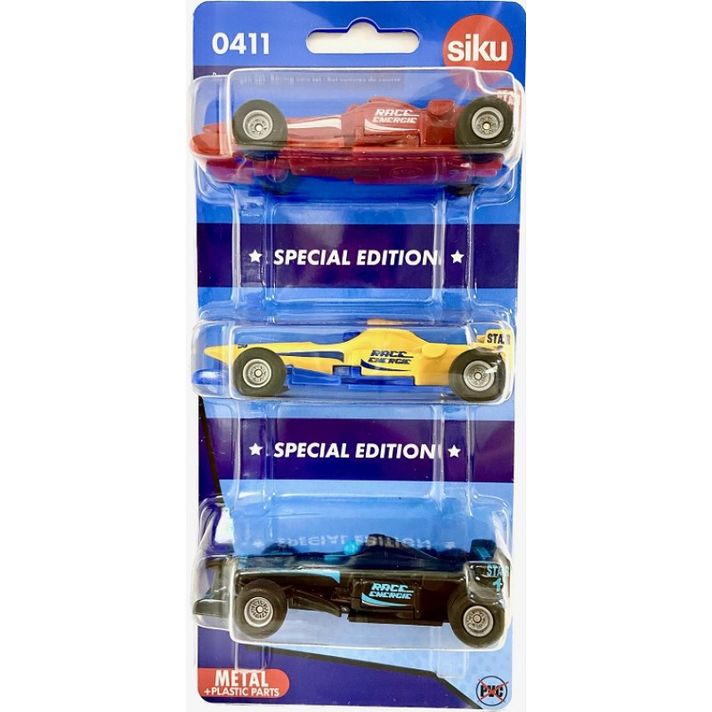 SIKU - Blister set - závodná formula set, 3 ks