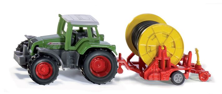 SIKU - Blister - Traktor so zavlažovacím kotúčom