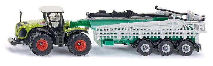 SIKU - Farmer - Traktor Claas Xerion w cisternou, 1:87