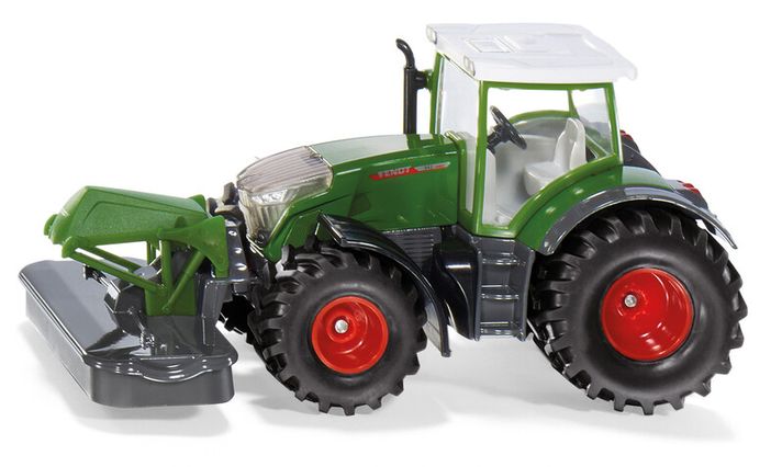 SIKU - Farmer - traktor Fendt 942 Vario s predným sekacím nástavcom 1:50
