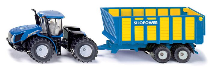 SIKU - Farmer - Traktor New Holland s prívesom Joskin, 1:50