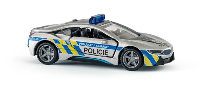SIKU - Super česká verzia - policia BMW i8 LCI