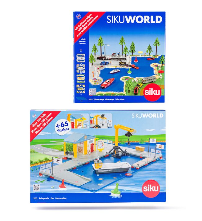 SIKU - World - nakladací prístav s mólom a vodnou plochou