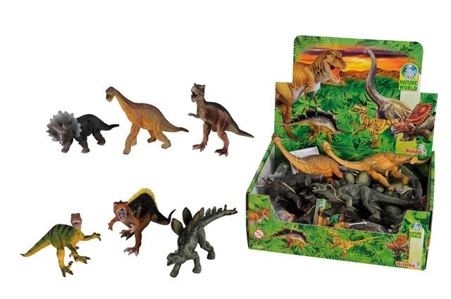 SIMBA - Figúrka Dinosaura 14-16Cm, Mix produktov, 6 Druhov