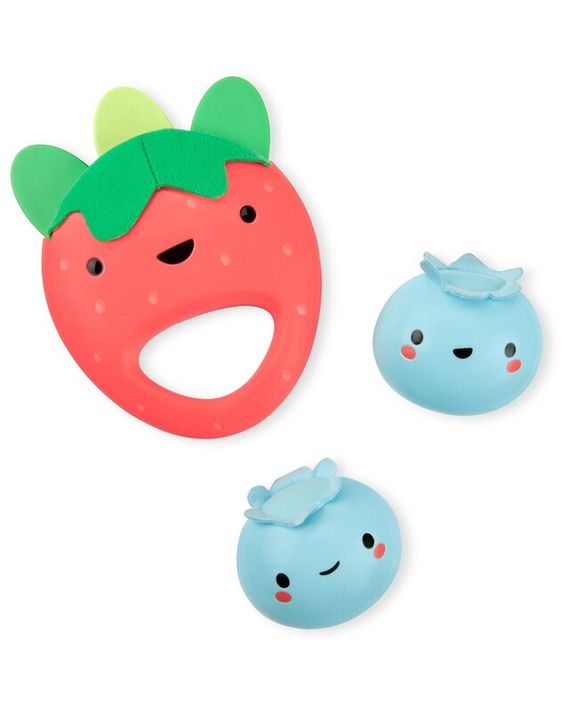 SKIP HOP - Hrkálka Farmstand Berry Cute Band set 3 ks, 3m+