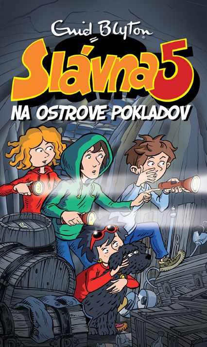 Slávna 5 na ostrove pokladov - Enid Blyton