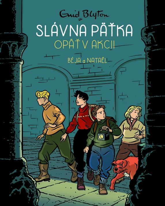 Slávna päťka opäť v akcii (2) - komiks - Enid Blyton