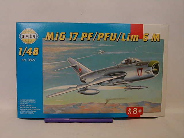 SMĚR - MODELY - Mig 17 Pf / Pfu 1:48