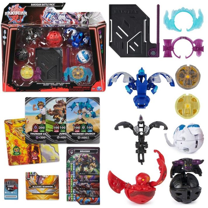 SPIN MASTER - Bakugan 5 pack special attack S6, Mix Produktov