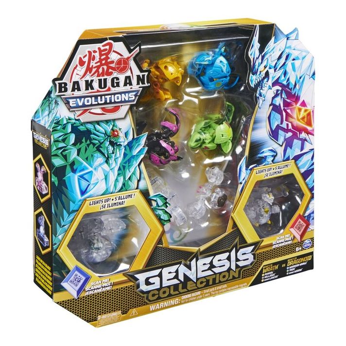 SPIN MASTER - Bakugan Multibalenie S Exkluzívnymi Svietiacimi Bakuganmi S4