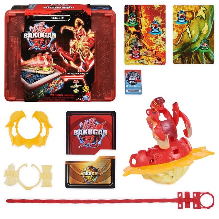 SPIN MASTER - Bakugan zberateľská plechová krabička S6