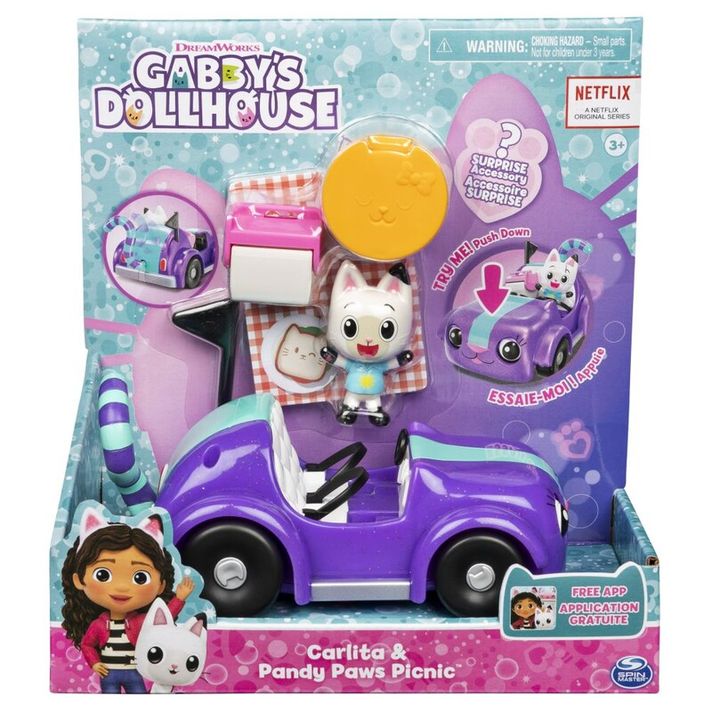 SPIN MASTER - Gabby'S Dollhouse Vozidlo S Figúrkou