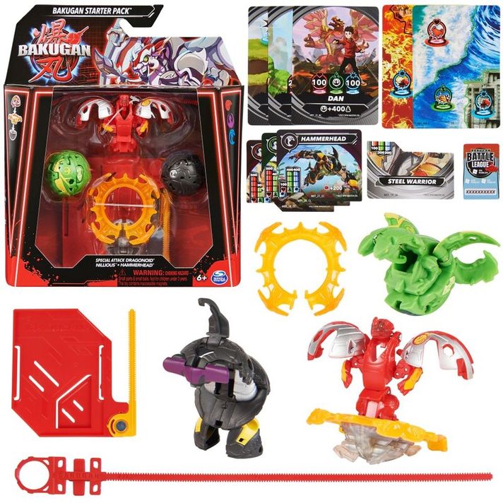 SPIN MASTER - Štartovacia sada bakugan special attack S6, Mix Produktov