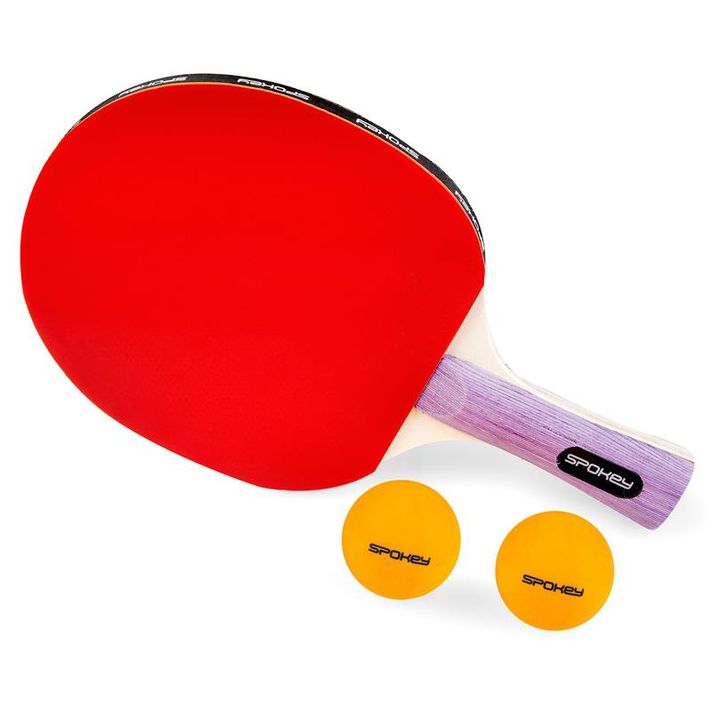 SPOKEY - SMASH SET - raketa v púzdre, 2 loptičky na pingpong