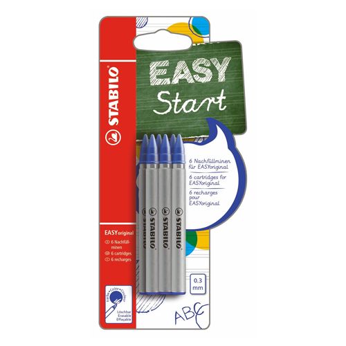 STABILO - Náplň do guľôčkového pera EASY START original 0,3 mm /6ks