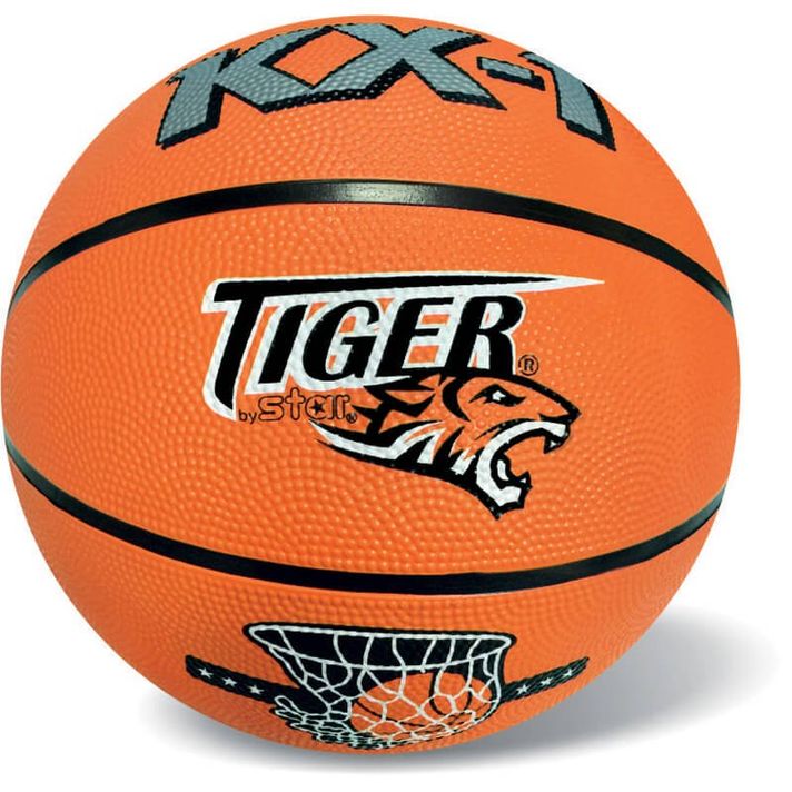 STAR TOYS - Basketbalová lopta Tiger KX-1 size5