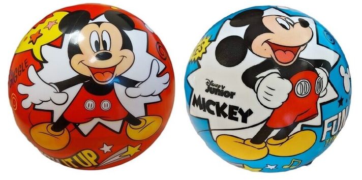 STAR TOYS - Lopta Mickey Laugh it Up 14cm, Mix produktov