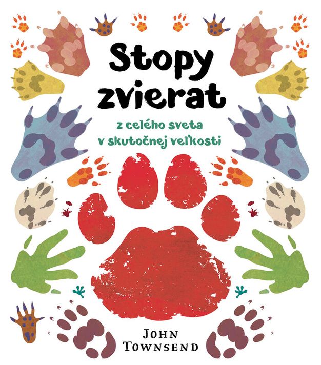 Stopy zvierat z celého sveta v skutočnej veľkosti - John Townsend