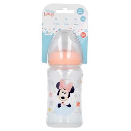 STOR - Dojčenská fľaša MINNIE MOUSE, 0+, 240ml, 13102