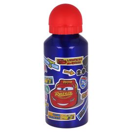 STOR - Hliníková fľaša na pitie DISNEY CARS Stickers, 400ml, 51534