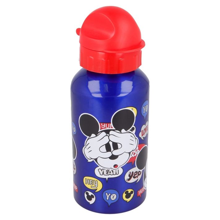 STOR - Hliníková fľaša na pitie MICKEY MOUSE, 500ml, 50139