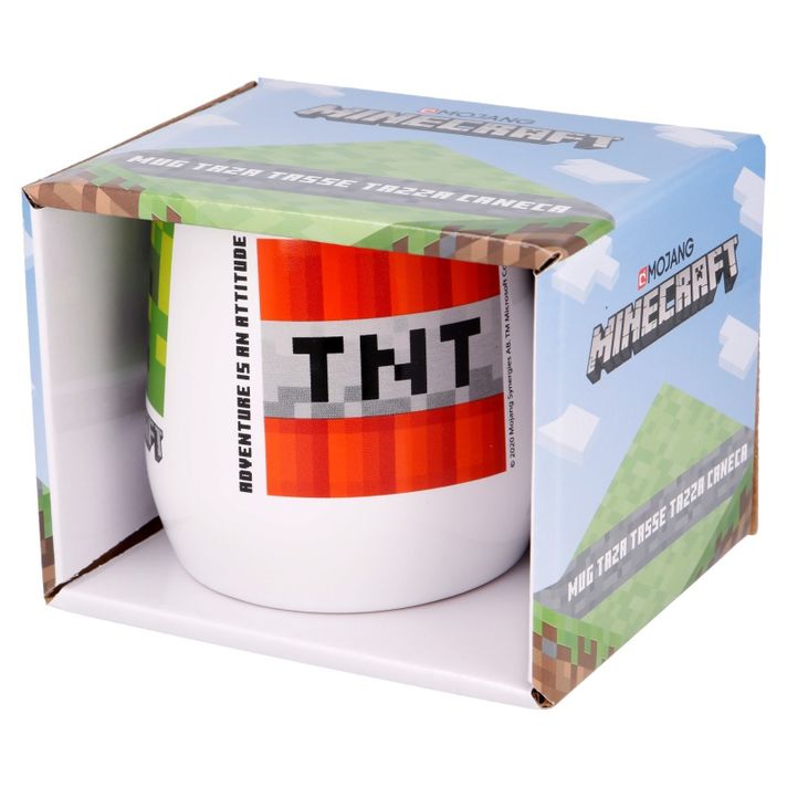 STOR - Keramický hrnček MINECRAFT, 360ml, 00450