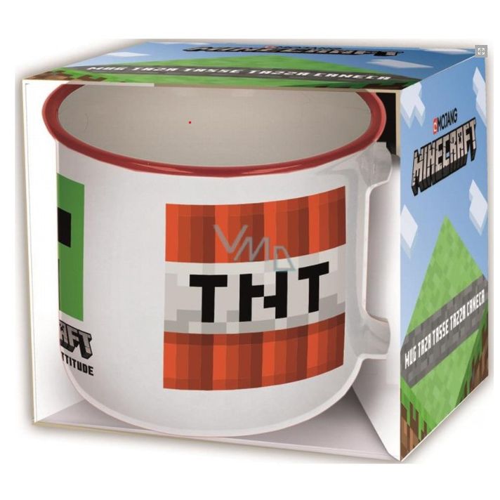 STOR - Keramický hrnček MINECRAFT, 400ml, 00448