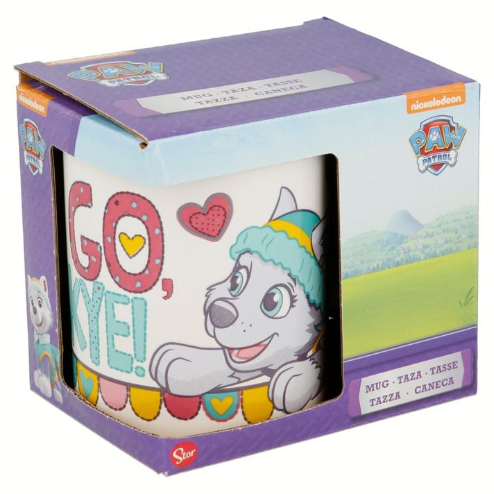 STOR - Keramický hrnček PAW PATROL Skye, 325ml, 40625