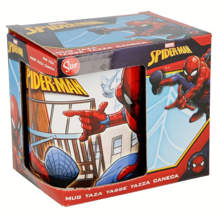 STOR - Keramický hrnček SPIDERMAN, 325ml, 78325