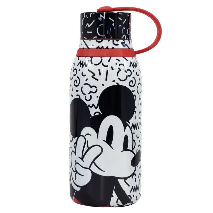 STOR - Nerezová fľaša / termoska MICKEY MOUSE 330ml, 74341