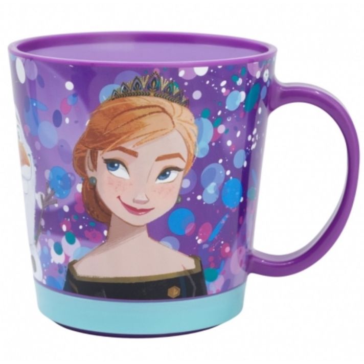 STOR - Nerozbitný hrnček Disney Frozen Violet 410 ml, 74267