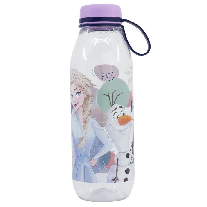 STOR - Plastová fľaša so silikónovým pútkom DISNEY FROZEN, 650ml, 74283