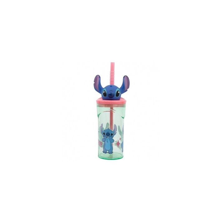 STOR - Plastový 3D pohár s figúrkou Lilo & Stitch, 360ml, 74869