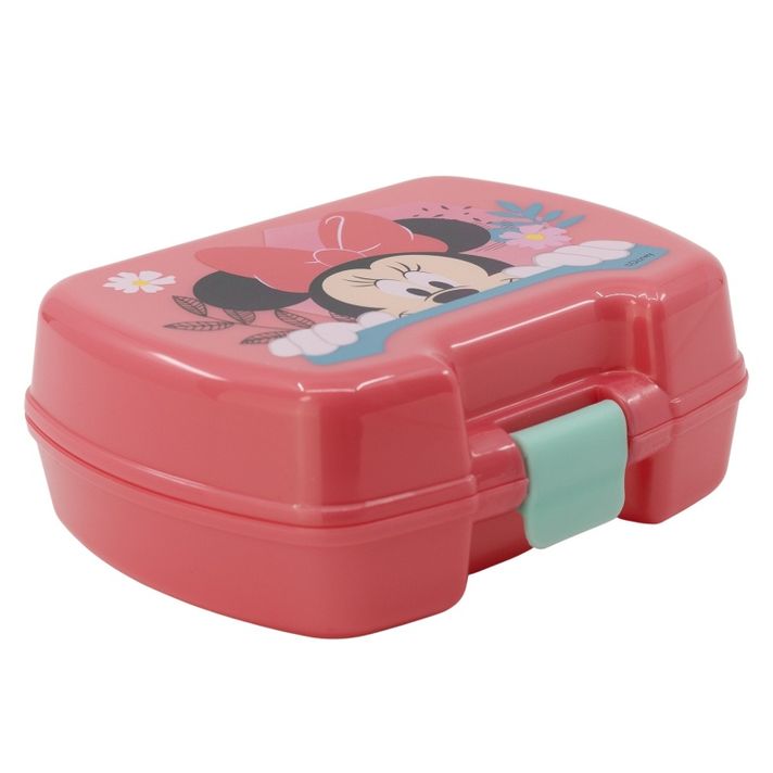 STOR - Plastový box na desiatu MINNIE MOUSE Mini, 74489