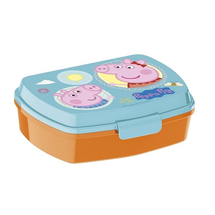 STOR - Plastový box na desiatu PEPPA PIG, 13914