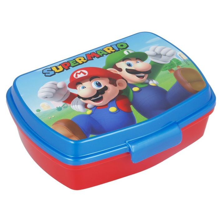 STOR - Plastový box na desiatu SUPER MARIO, 21474