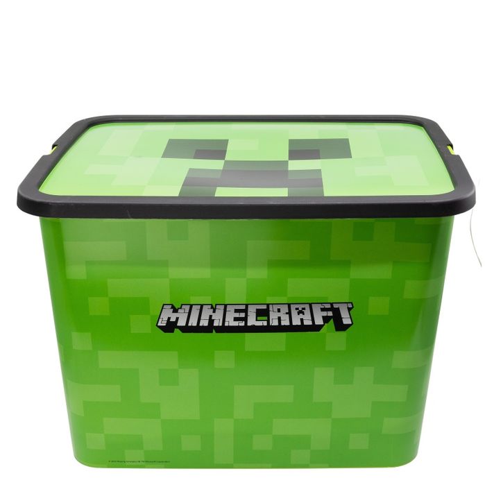 STOR - Plastový úložný box MINECRAFT 23L, 04406