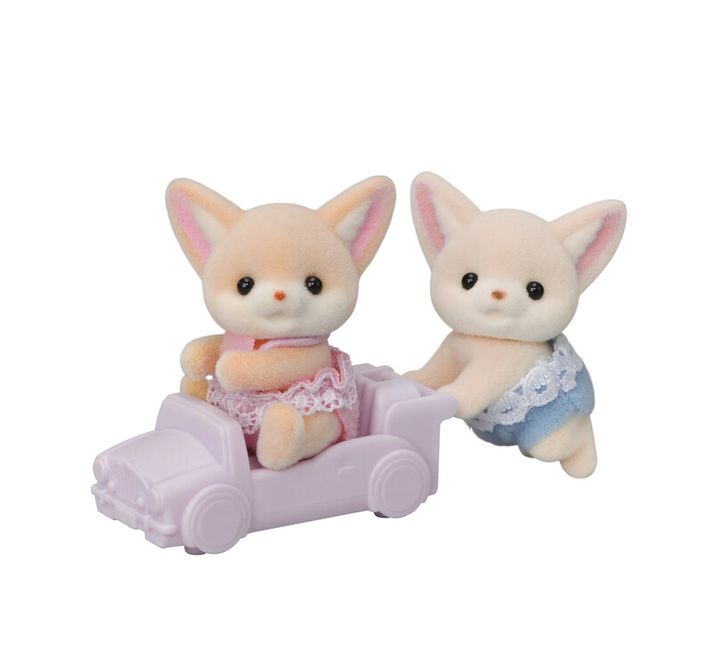 SYLVANIAN FAMILY - Dvojčatá líšky Fenek s autíčkom