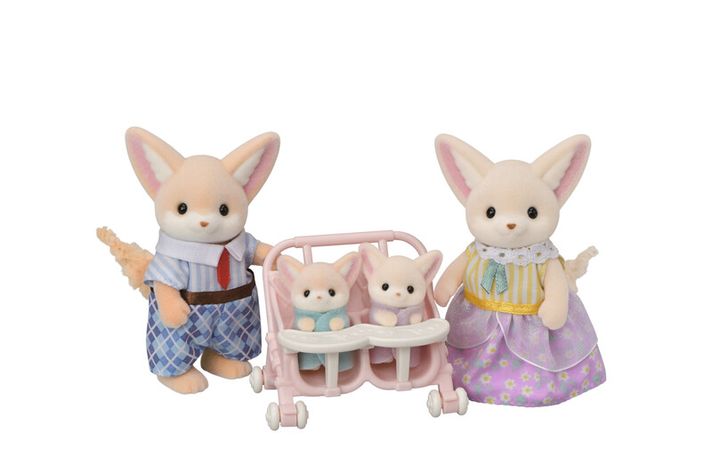 SYLVANIAN FAMILY - Rodina líšiek Fenek s dvojčatami