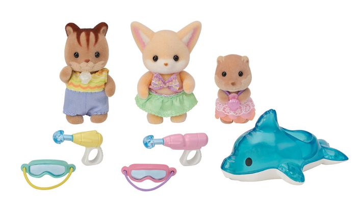 SYLVANIAN FAMILY - Zábava pri bazéne Baby Trio