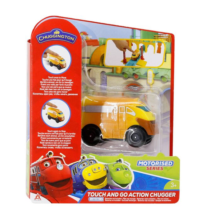 TM TOYS - Chuggington Veselé vláčiky Touch&Go Super Ciuchcia