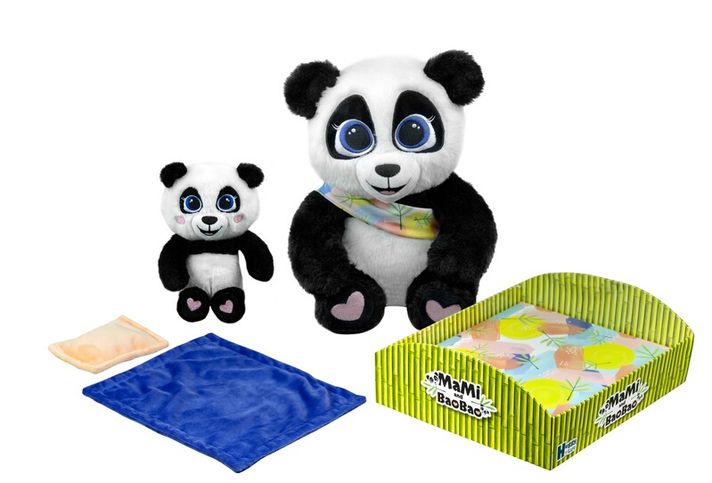 TM TOYS - Mami & BaoBao Interaktívna Panda s bábätkom